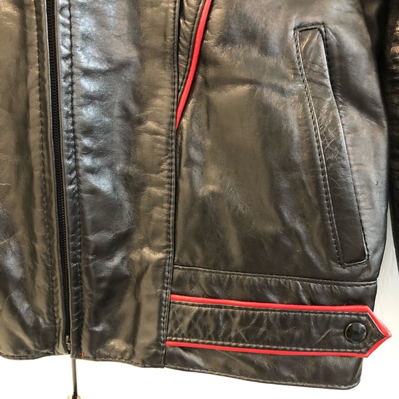 Vintage 80s Leather Jacket - Picture 7 of 7